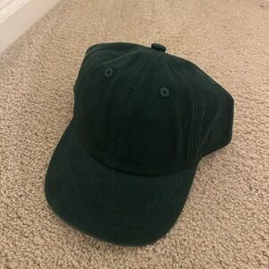 Brandy Melville Dark Green Baseball Hat